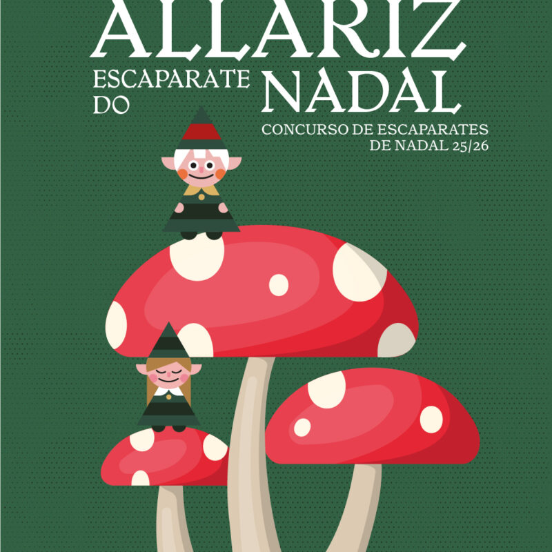 Allariz presenta a primeira edición do Concurso de Escaparates de Nadal para impulsar a participación e recoñecer o talento do comercio local