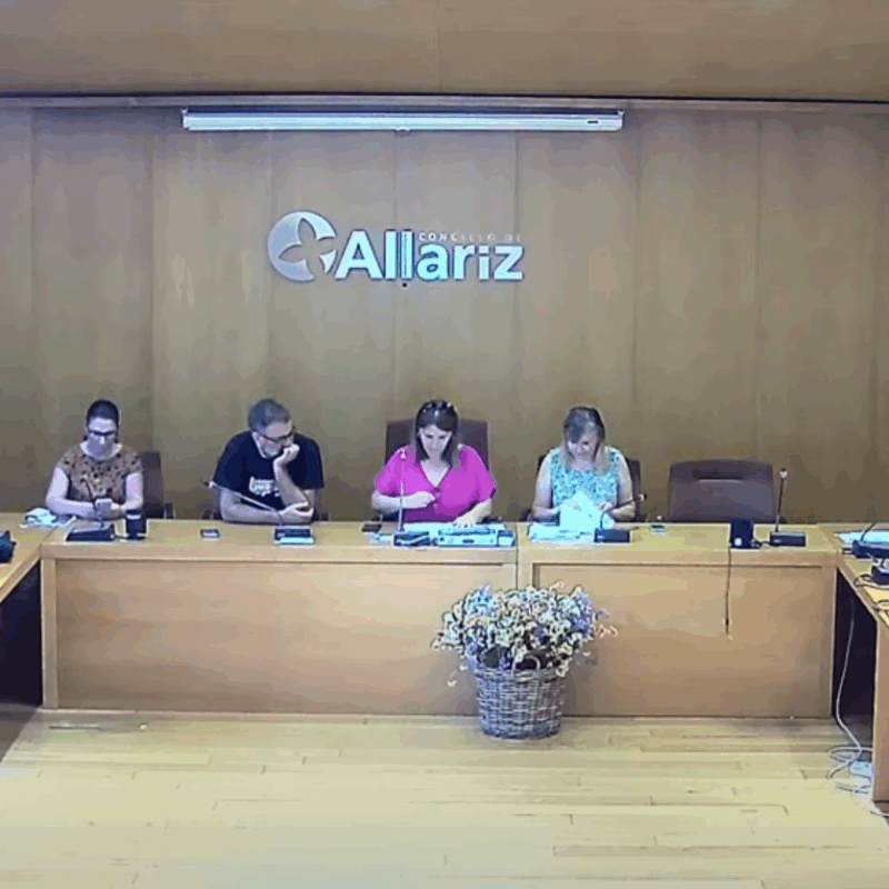Convocatoria de Pleno Extraordinario da Corporación Municipal de Allariz