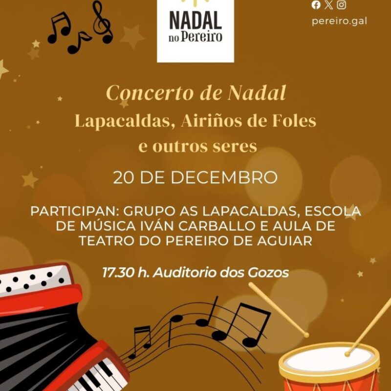 Concerto de Nadal Lapacaldas, Airiños de Foles e outros seres