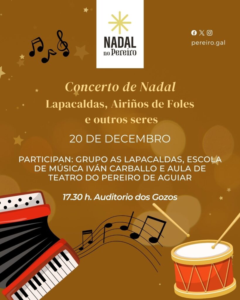 Concerto de Nadal Lapacaldas, Airiños de Foles e outros seres