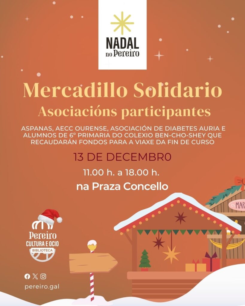 Mercadillo Solidario | Concello do Pereiro de Aguiar