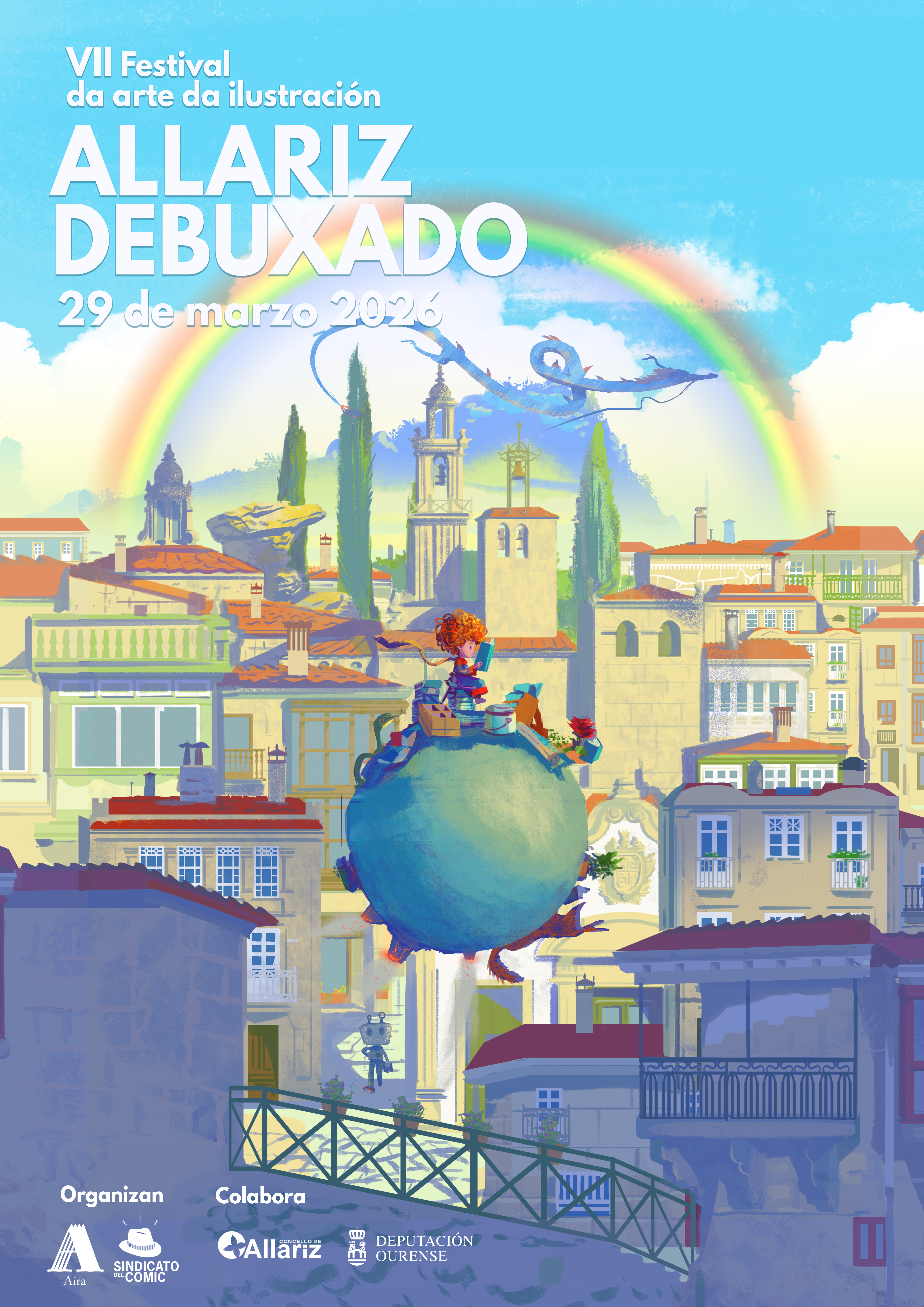 Allariz Debuxado celebra a súa sétima edición cun novo encontro arredor da ilustración e a autoedición
