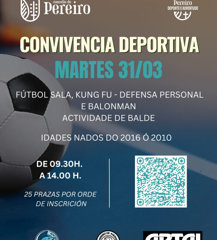Inscrición convivencia deportiva Pereiro de Aguiar