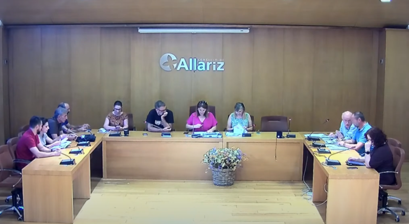 Pleno ordinario Concello de Allariz