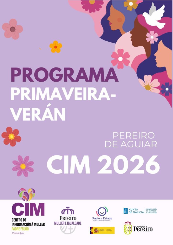 Progamacion actividades 8m | Concello do Pereiro de Aguiar