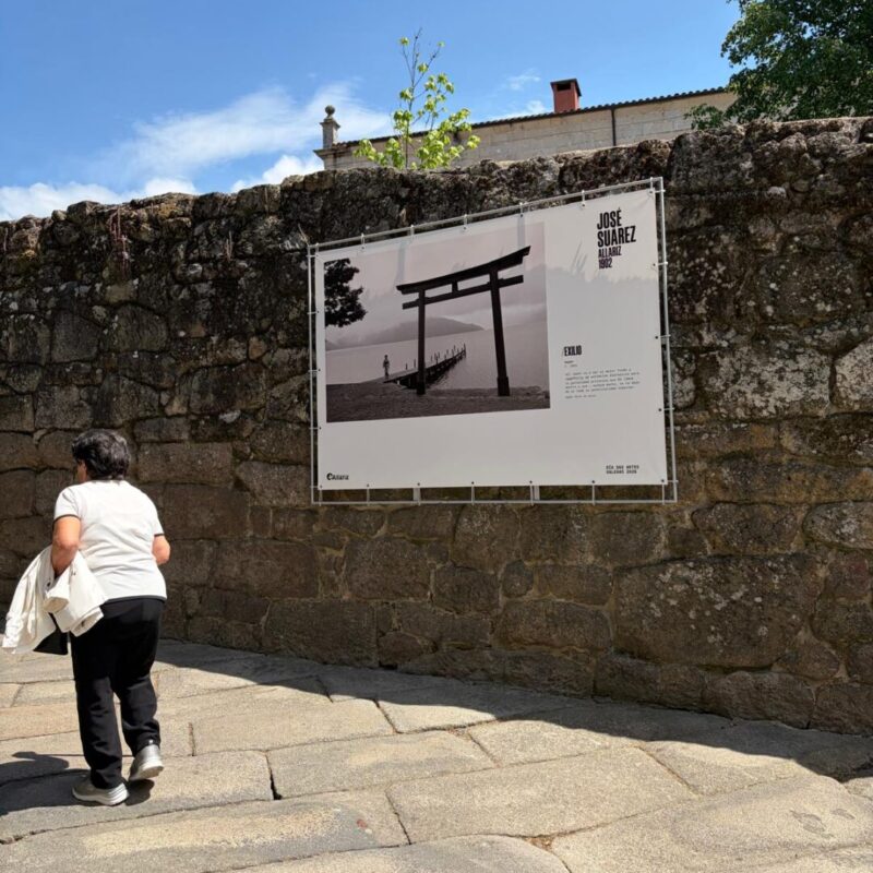O centro histórico de Allariz transfórmase nun museo vivo coa obra do fotógrafo José Suárez