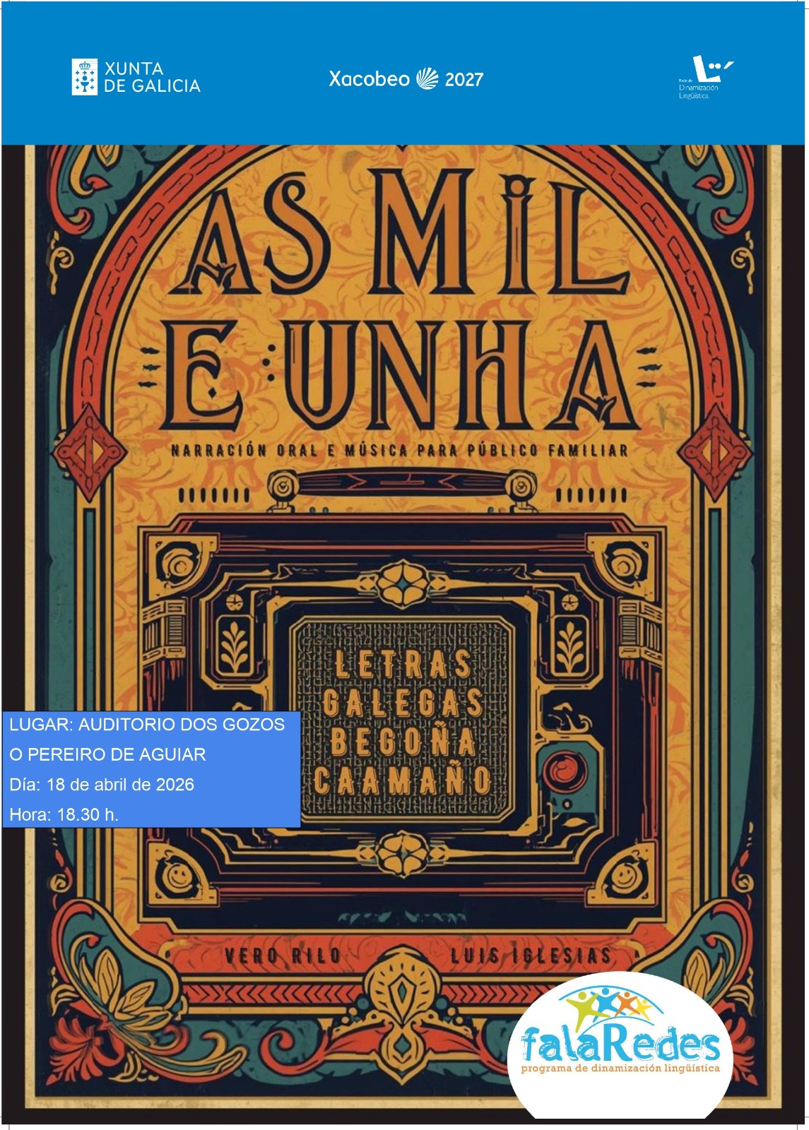 Semana do Día do Libro | Espectáculo «As mil e unha»