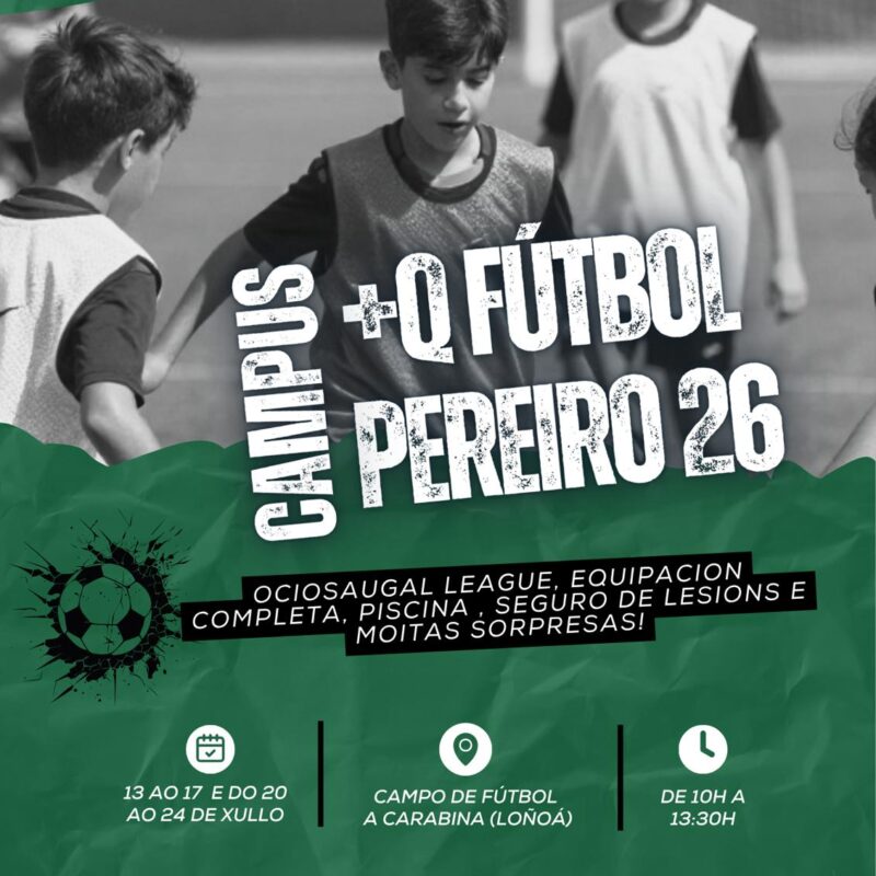 CAMPUS +Q FÚTBOL | 13-17, 20-24 de XULLO