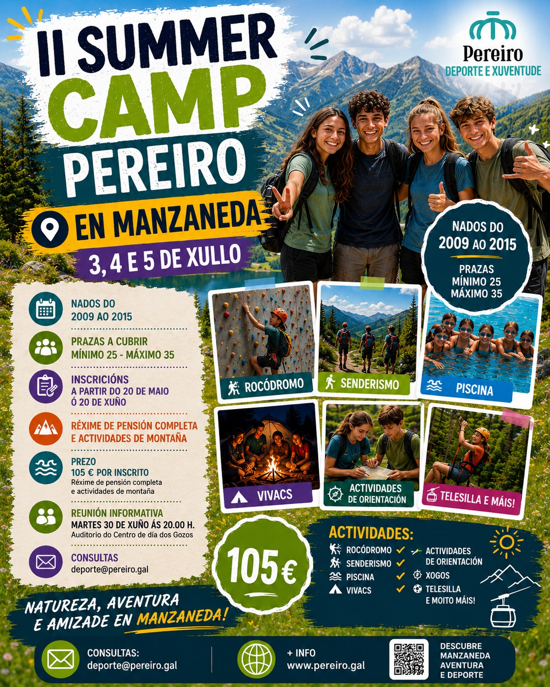 II Summer Camp Pereiro (3-5 Xullo) | En Manzaneda