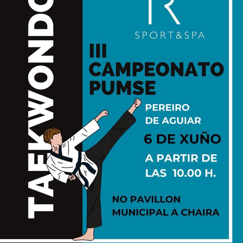 III CAMPEONATO PUMSE TAEKWONDO | 6 DE XUÑO