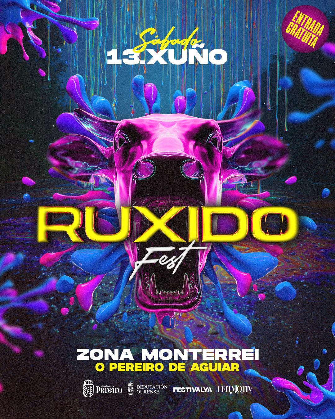 Ruxido Fest | Sabado 13 de Xuño