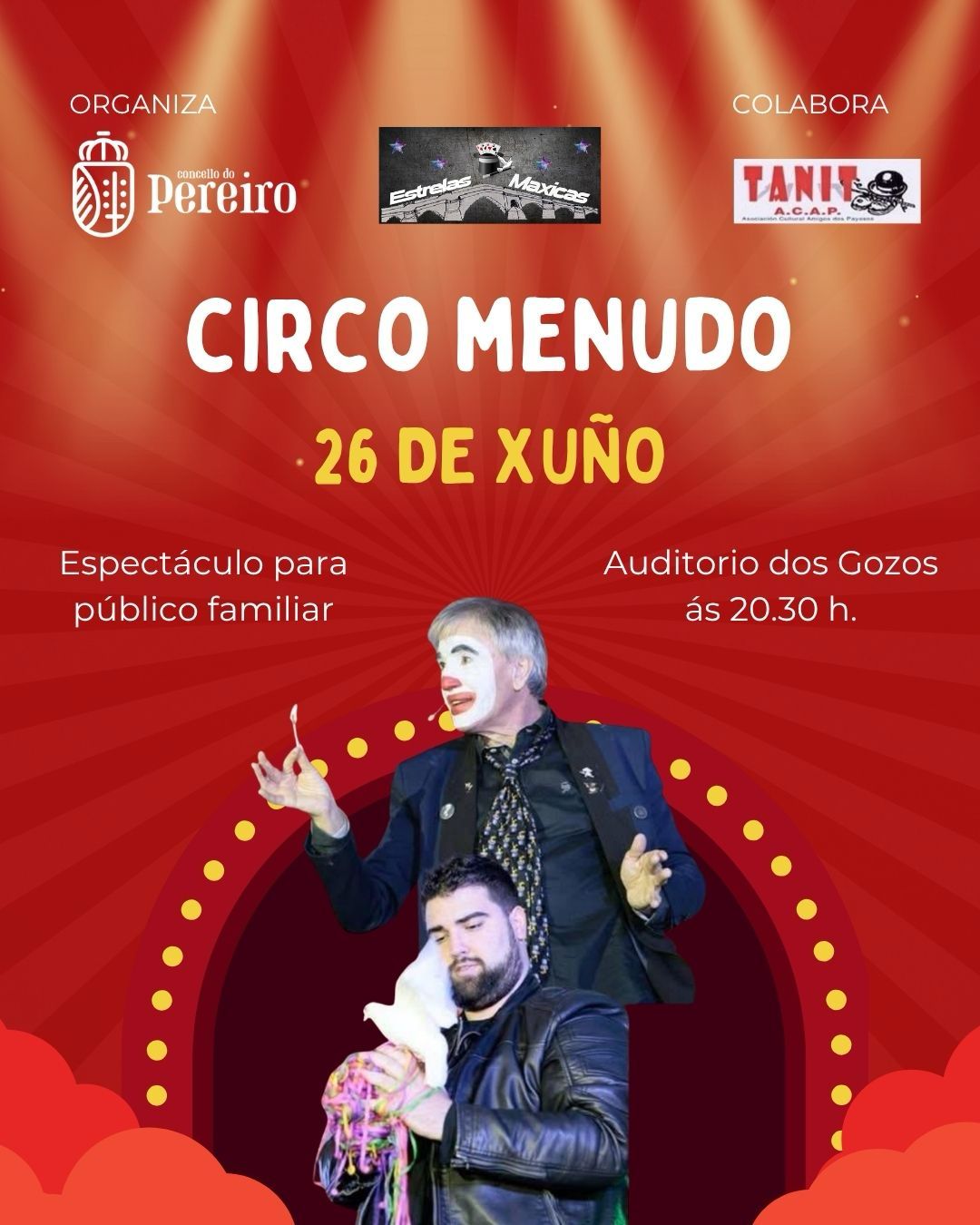 26-06 Circo Menudo | Espectáculo para público familiar