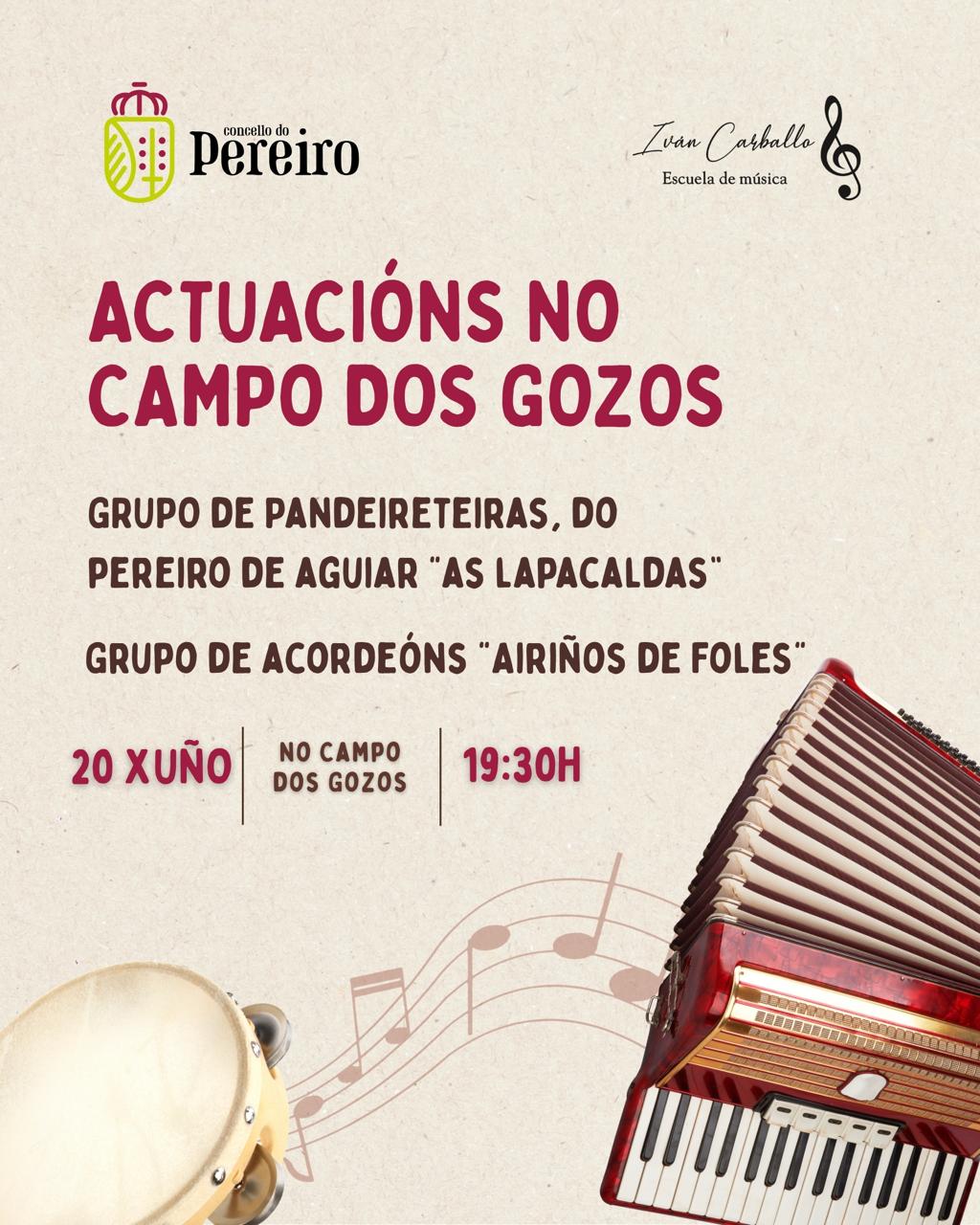 ACTUACIÓNS NO CAMPO DOS GOZOS | 20-06