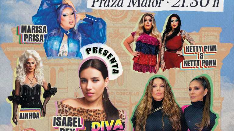 O Concello celebrará o Día do Orgullo cun gran espectáculo na Praza Maior, con Isabel Rey e Azúcar Moreno