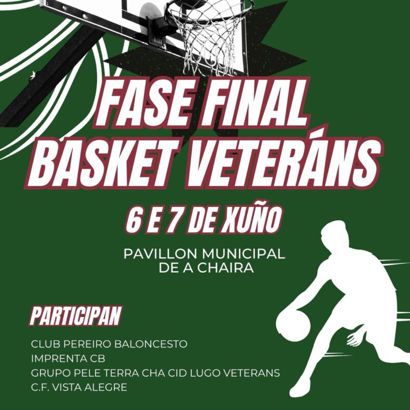 FASE FINAL BASKET VETERÁNS | 6 E 7 DE XUÑO
