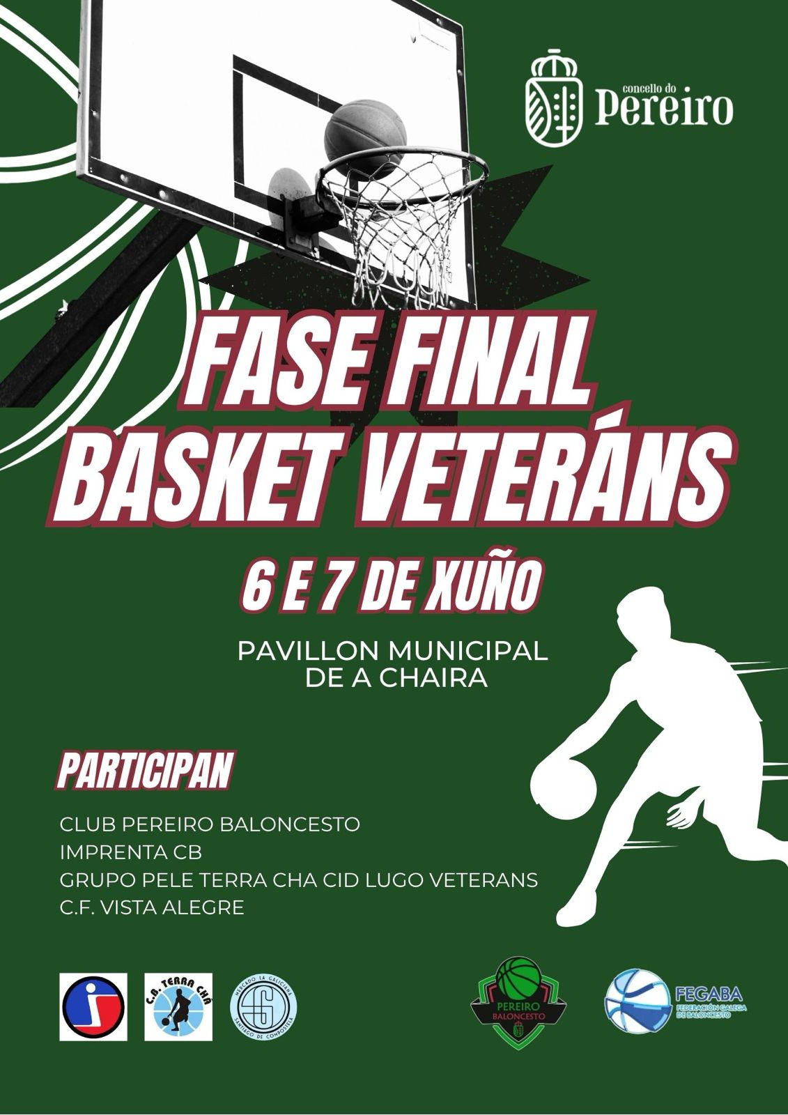 FASE FINAL BASKET VETERÁNS | 6 E 7 DE XUÑO