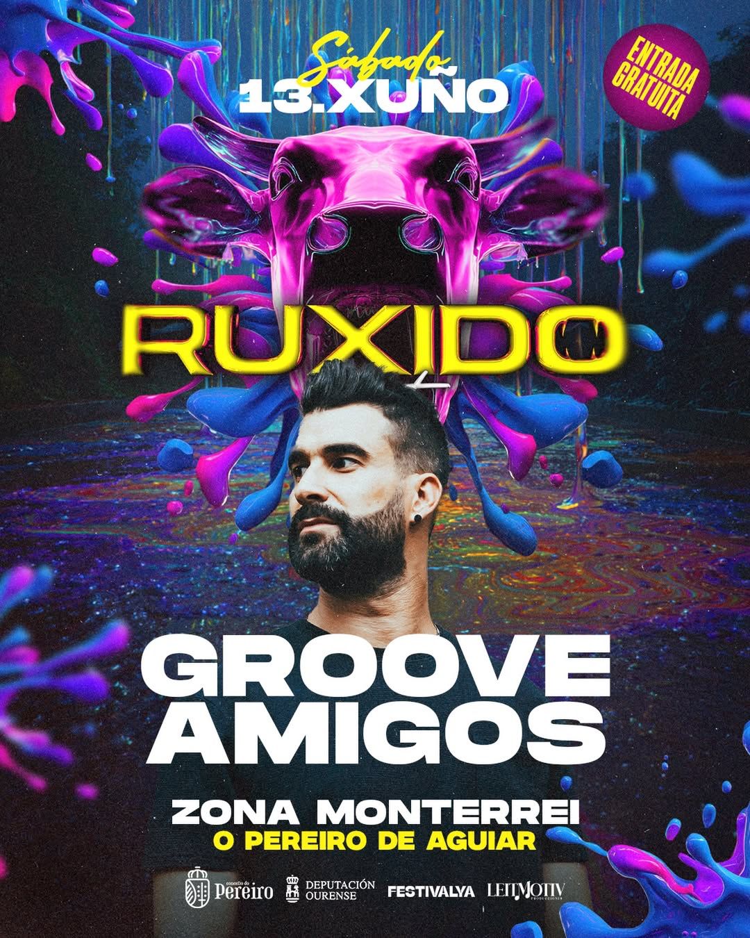 Ruxido Fest | Coñece a GROOVE AMIGOS