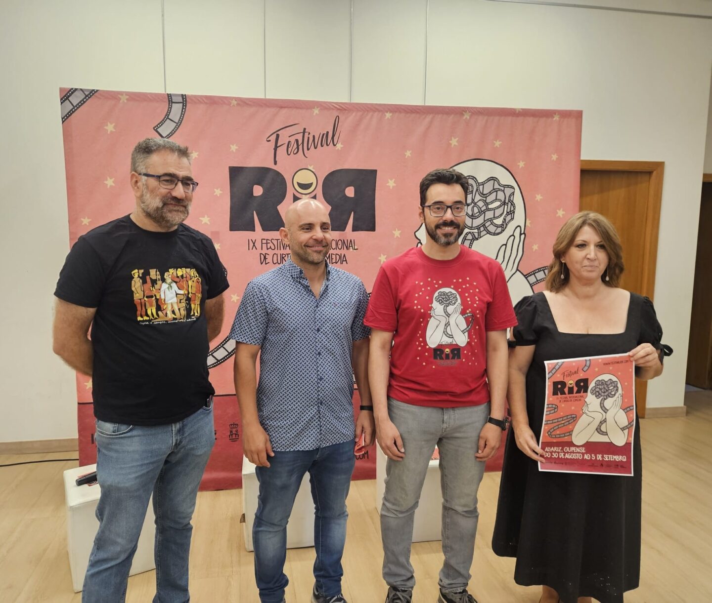 Allariz preséntase como a capital do humor e da cultura coa 9ª edición do Festival RiR