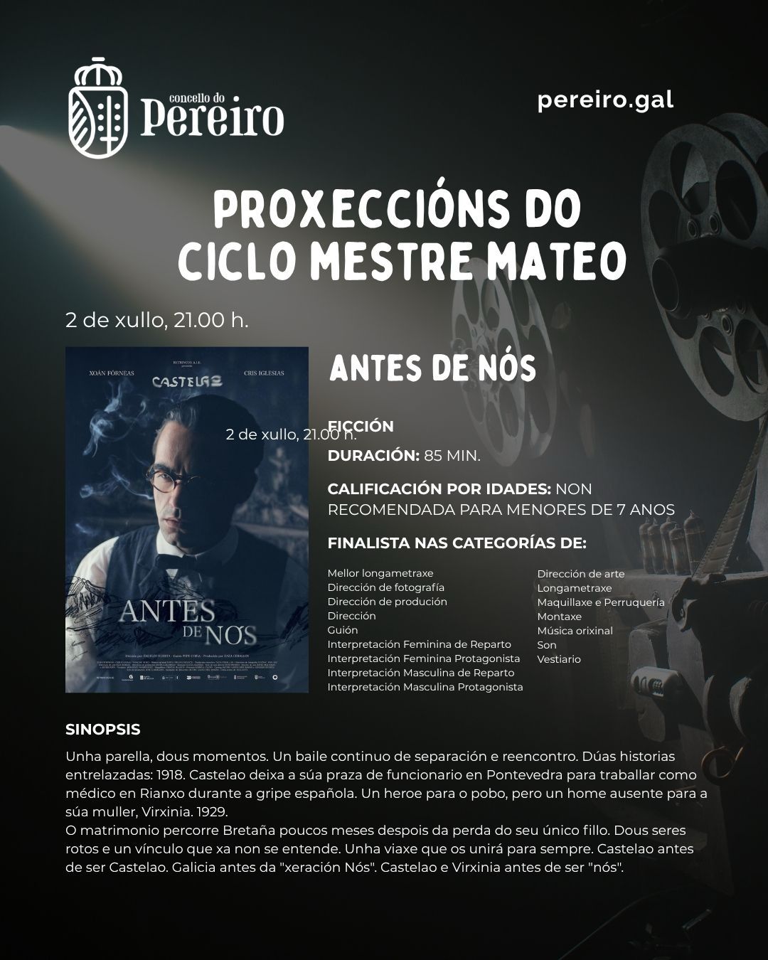 Ciclo Mestre Mateo | Antes de Nós