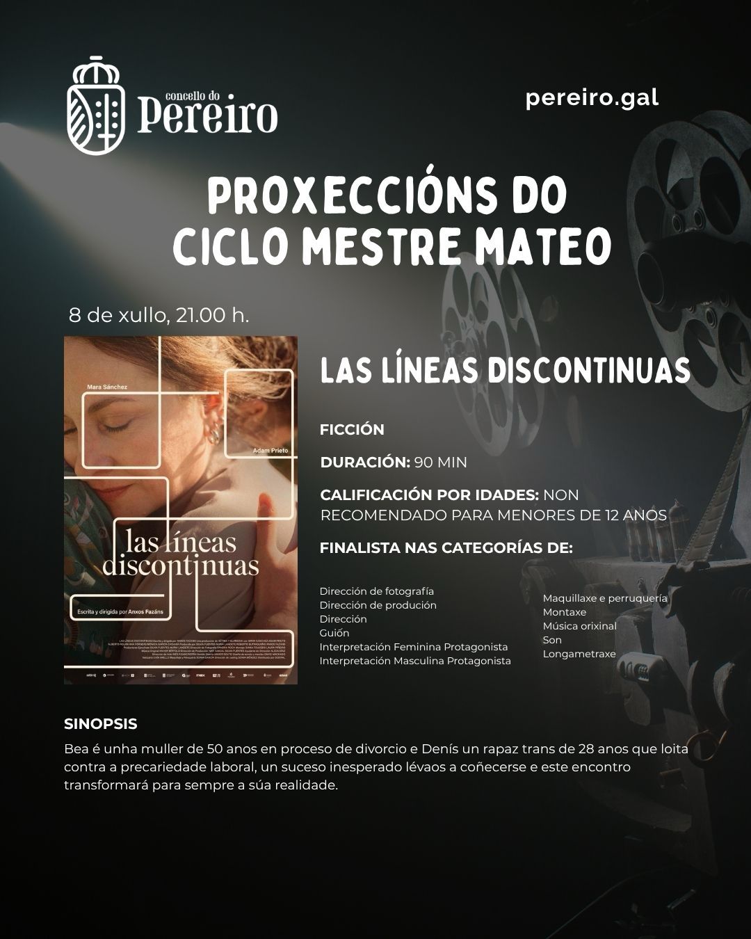 Ciclo Mestre Mateo | Las líneas discontinuas