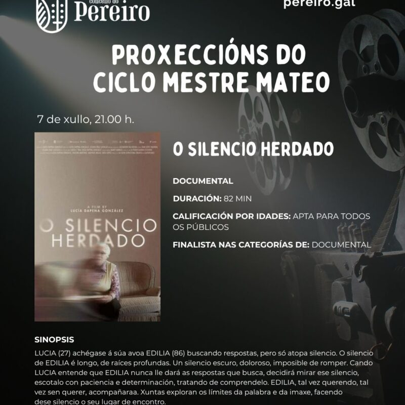 Ciclo Mestre Mateo | O silencio herdado