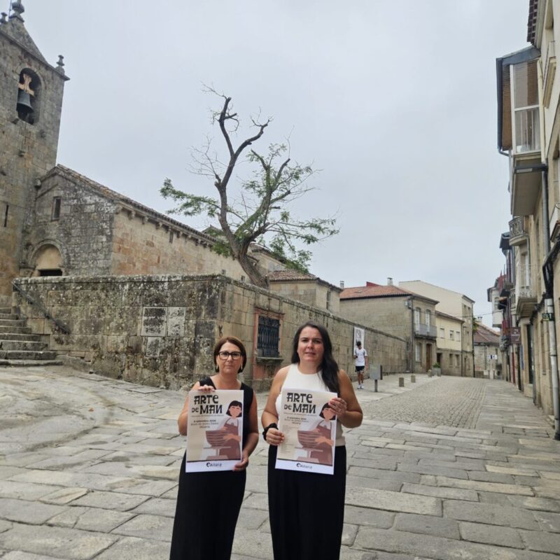 Allariz converte o seu centro histórico nun escaparate co Mercado de Artesanía, Arte de Man 2026