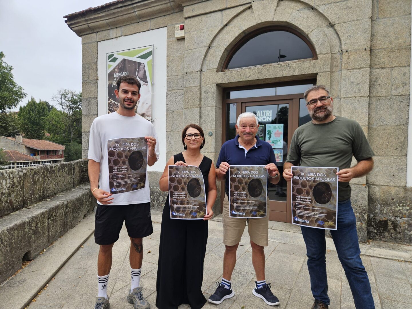 O Concello de Allariz presenta a IX Feira dos Produtos Apícolas que se celebrará o 12 de setembro
