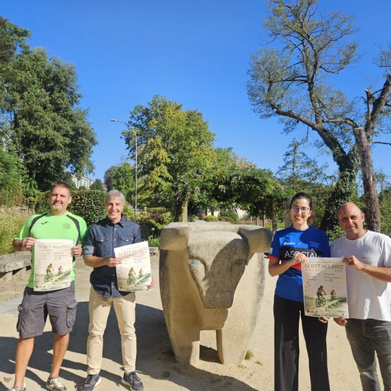 Allariz acollerá a IV BTT o vindeiro 4 de outubro con dous percorridos de 45 e 25 quilómetros